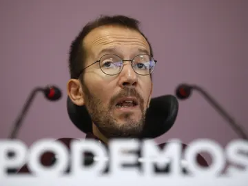 El secretario de Organización de Podemos, Pablo Echenique El secretario de Organización de Podemos, Pablo Echenique