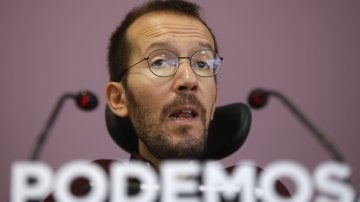 El secretario de Organización de Podemos, Pablo Echenique