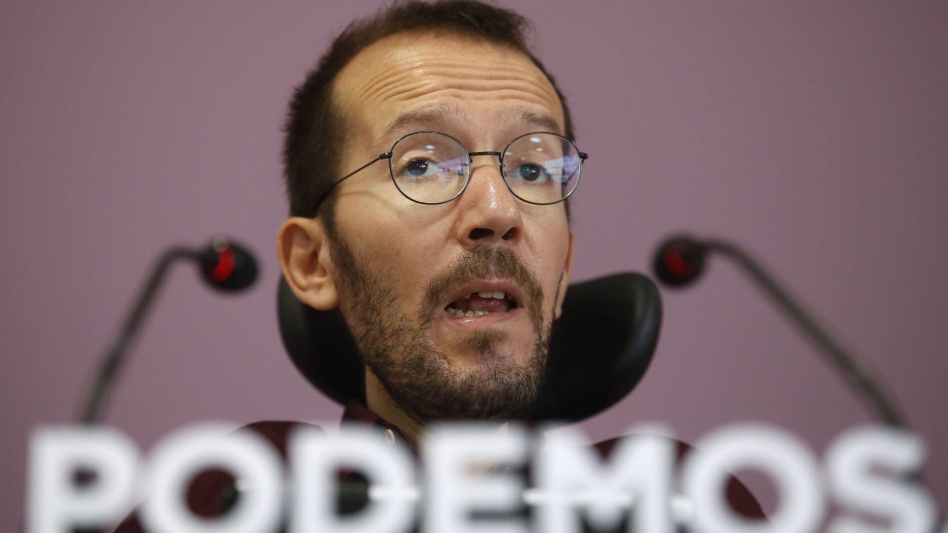 El secretario de Organizaci&oacute;n de Podemos, Pablo Echenique