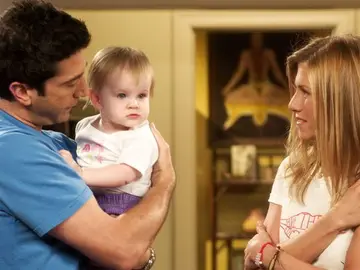 Emma, la hija de Ross y Rachel en 'Friends' Emma, la hija de Ross y Rachel en 'Friends'