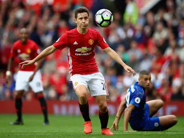 Ander Herrera, en un partido con el Manchester United Ander Herrera, en un partido con el Manchester United