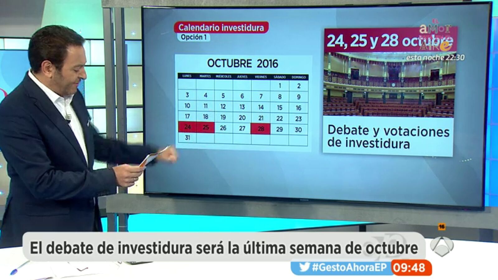 Así son los dos calendarios de una posible investidura de Mariano Rajoy 