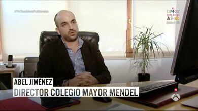El director del Colegio Mayor Mendel: 