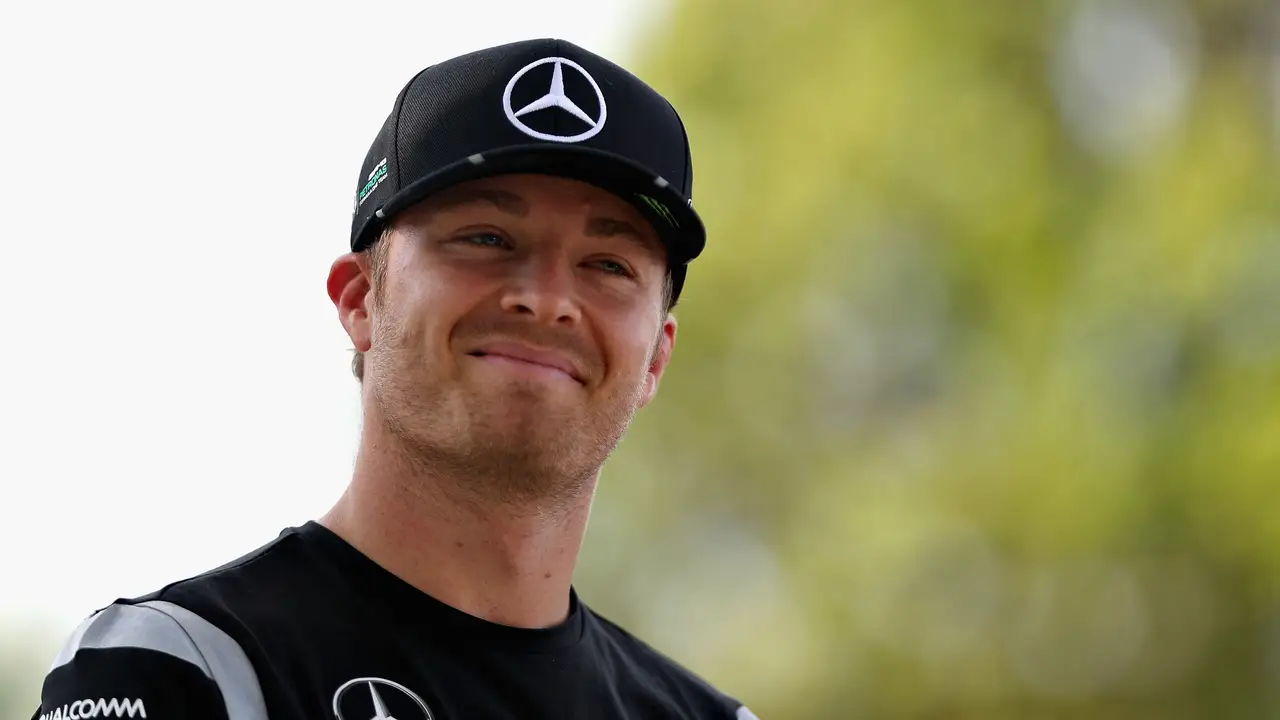 Nico Rosberg, sonriente durante el GP de Malasia