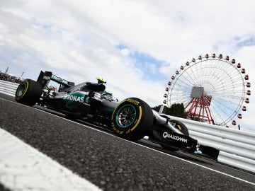 Nico Rosberg, rodando en Suzuka