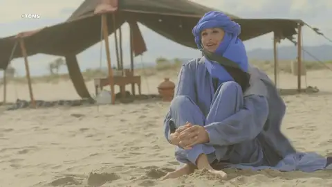 Frame 22.23214 de: Esther Arroyo viene desde el desierto del Sahara para concursar en 'Tu Cara me Suena' Frame 22.23214 de: Esther Arroyo viene desde el desierto del Sahara para concursar en 'Tu Cara me Suena'