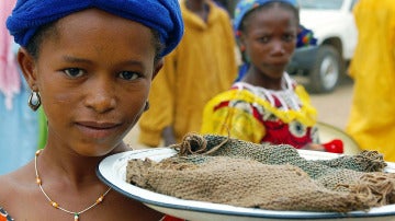 Una niña en Burkina Faso