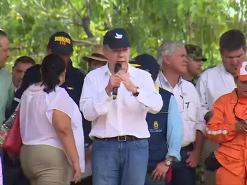 Frame 7.732723 de: Santos anuncia que el inicio del diálogo con el ELN está muy cerca Frame 7.732723 de: Santos anuncia que el inicio del diálogo con el ELN está muy cerca
