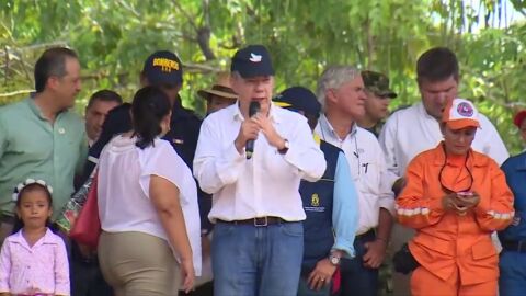 Frame 7.732723 de: Santos anuncia que el inicio del di&aacute;logo con el ELN est&aacute; muy cerca