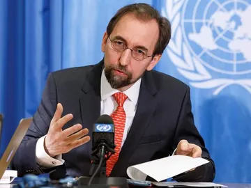 El alto comisionado de la ONU para los derechos humanos, Zeid Ra"ad al Hussein El alto comisionado de la ONU para los derechos humanos, Zeid Ra"ad al Hussein