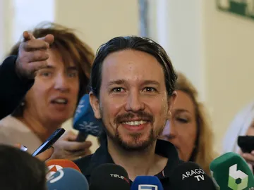 El secretario general de Podemos, Pablo Iglesias El secretario general de Podemos, Pablo Iglesias