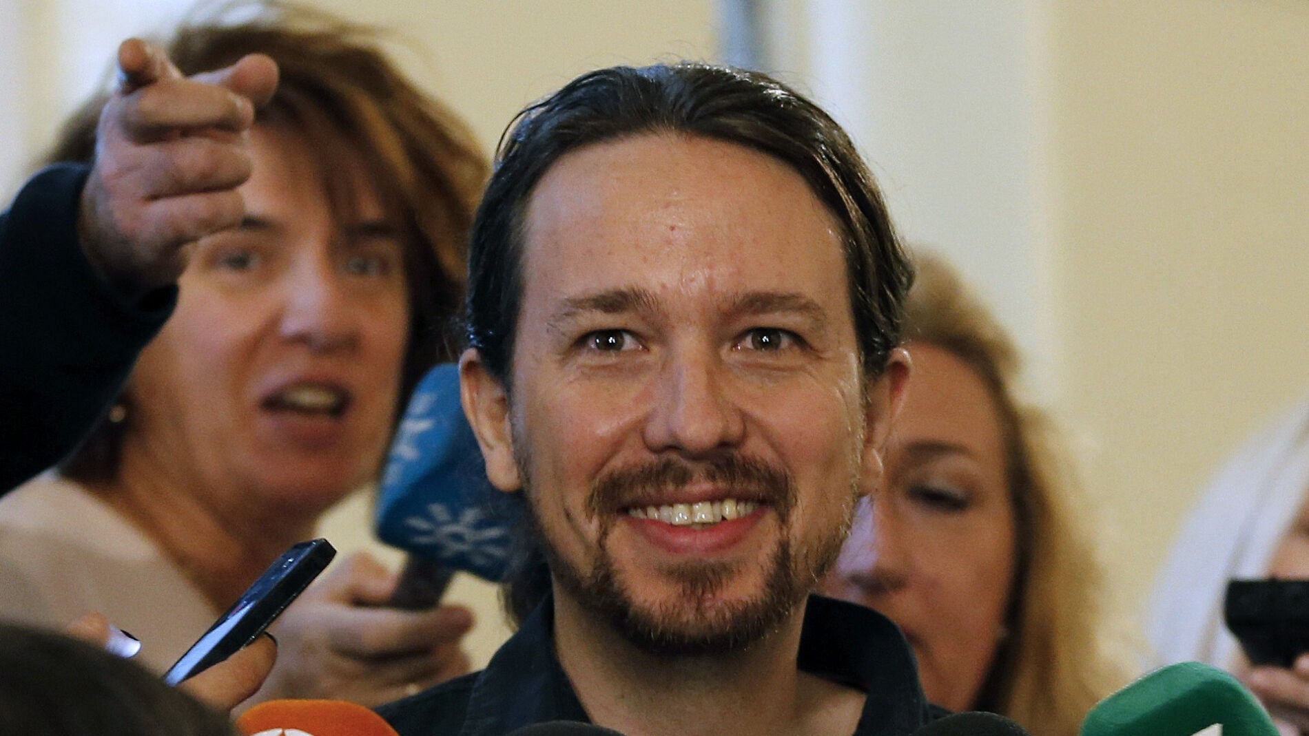 El secretario general de Podemos, Pablo Iglesias