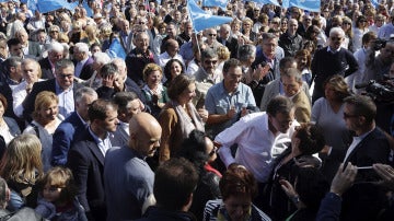 Mariano Rajoy en un acto a Zaragoza