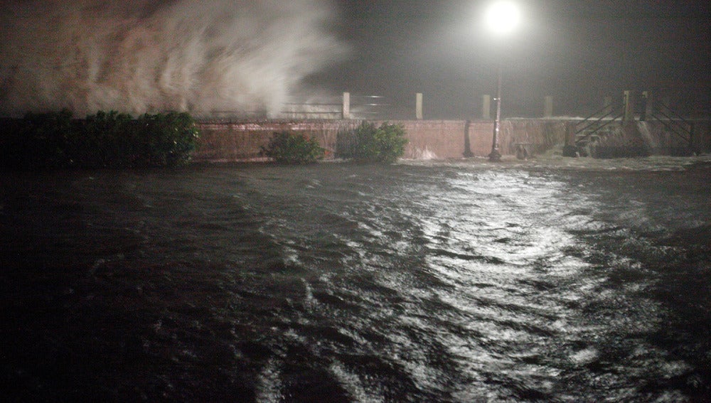 El nivel del mar ha subido en la costa de Georgia tras el paso de Matthew