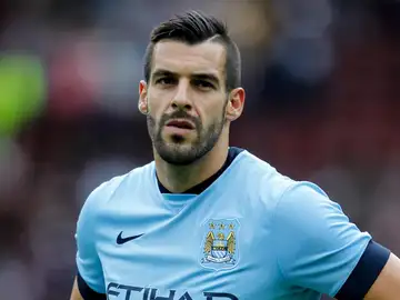 Álvaro Negredo, en su época con el Manchester City Álvaro Negredo, en su época con el Manchester City