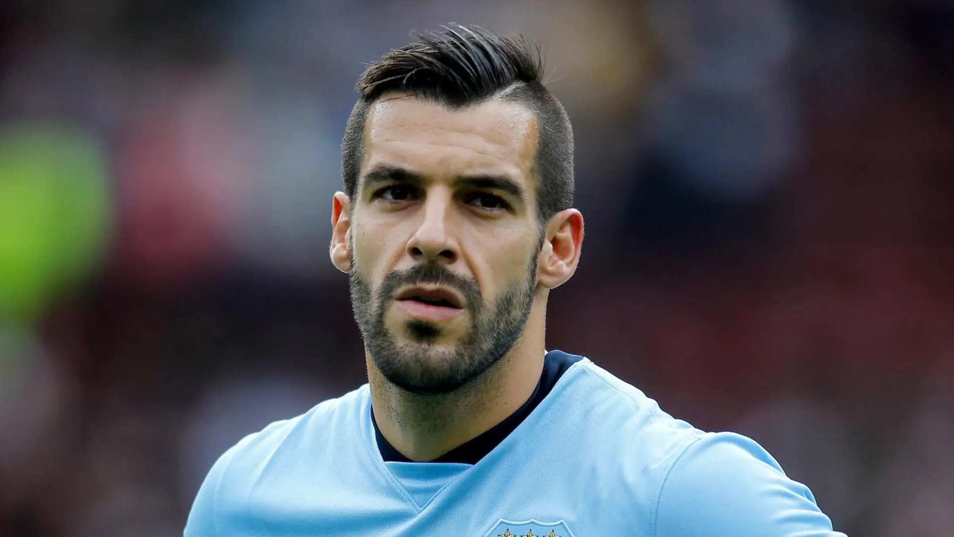 Álvaro Negredo, en su época con el Manchester City Álvaro Negredo, en su época con el Manchester City