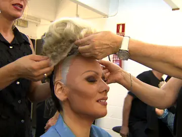 Así se transformó Rosa López en Emili Sandé en en 'Tu cara me suena' Así se transformó Rosa López en Emili Sandé en en 'Tu cara me suena'