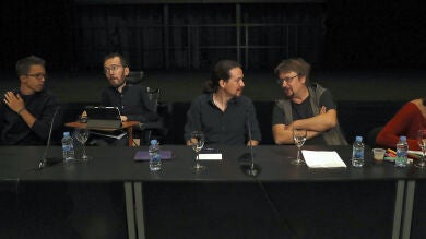 Iglesias pide a los militantes y dirigentes de Podemos que 