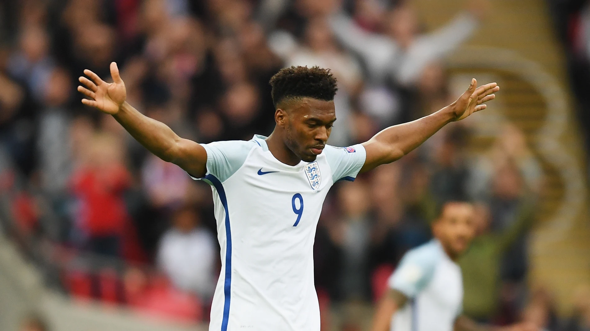 Sturridge celebra su gol contra Malta Sturridge celebra su gol contra Malta