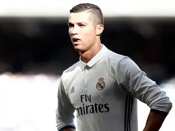 Cristiano, en un partido Cristiano, en un partido