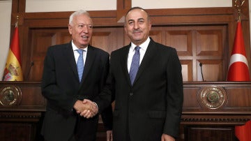 García-Margallo y su homólogo turco