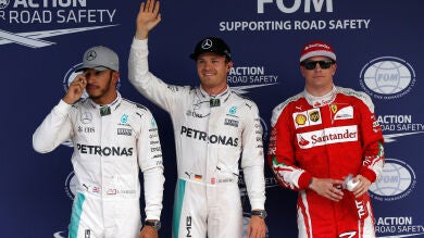 Rosberg logra la pole en Japón por delante de Hamilton con Sainz 14º y Alonso 15º