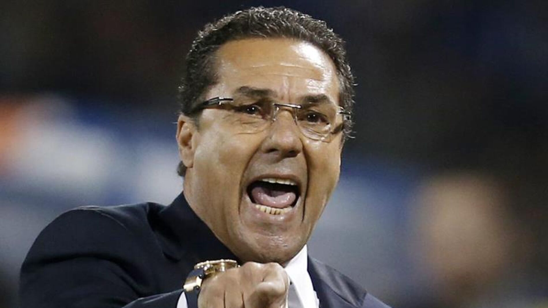 El entrenador Vanderlei Luxemburgo.