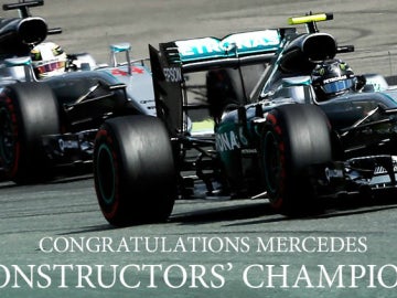 Mercedes, campeona del Mundial de constructores