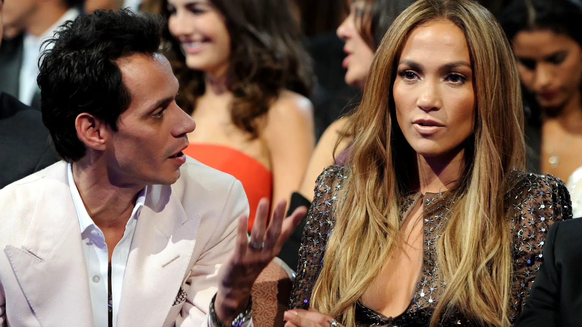 Marc Anthony y Jennifer López en los Grammy Latinos