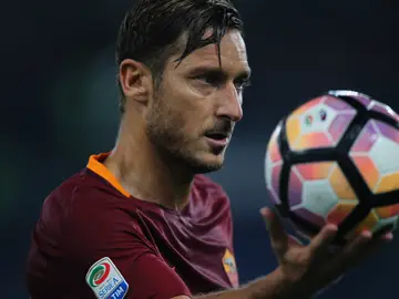 Francesco Totti, con la Roma Francesco Totti, con la Roma