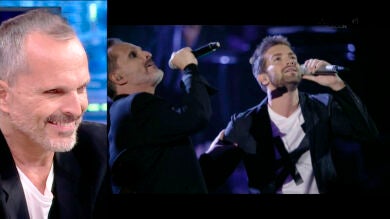 Así suenan Miguel Bosé y Pablo Alborán cantando a dúo