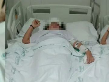 Niña que ha sufrido una paliza en Mallorca Niña que ha sufrido una paliza en Mallorca