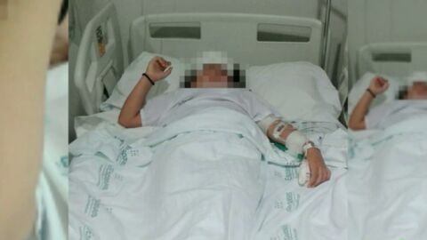 Ni&ntilde;a que ha sufrido una paliza en Mallorca