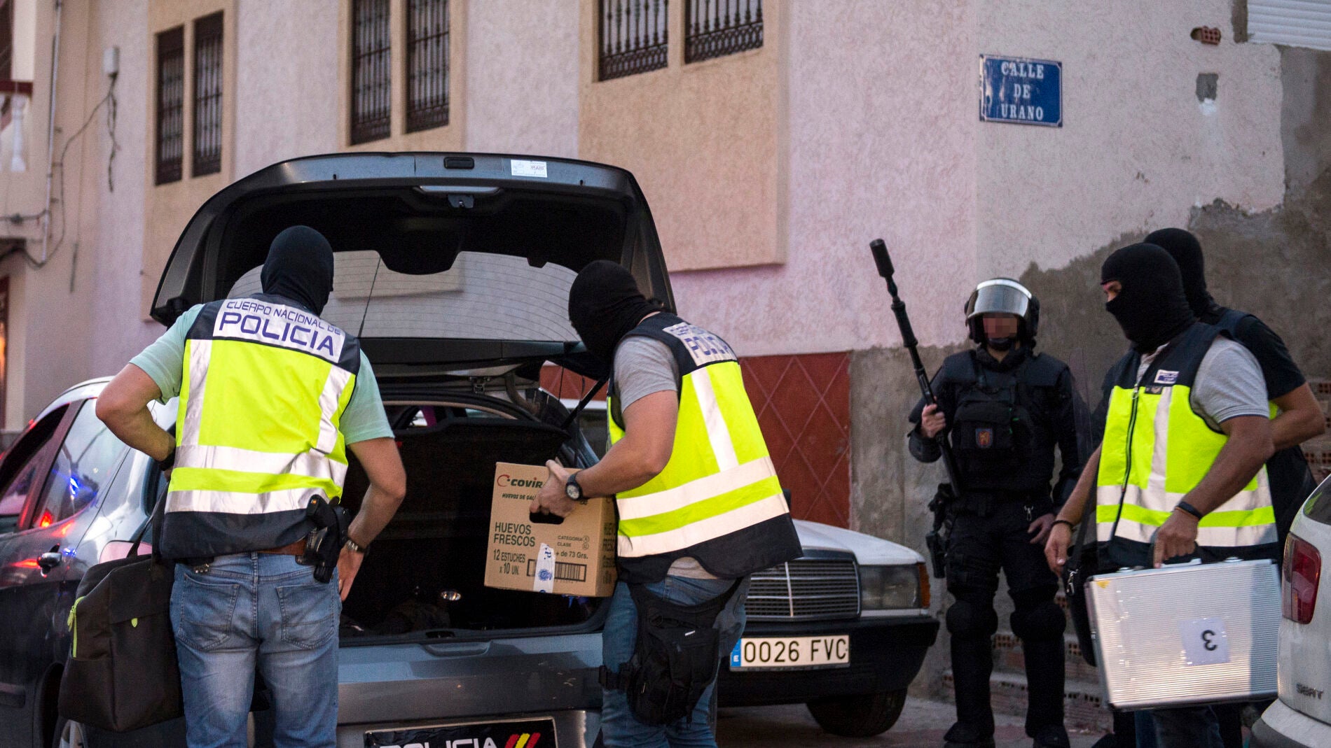 Imagen de una operaci&oacute;n contra el yihadismo.