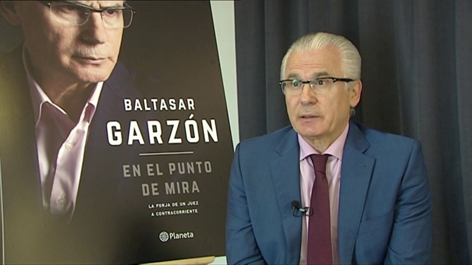 Garzón explica los hechos que llevaron a su inhabilitación en el libro 'En el punto de mira'