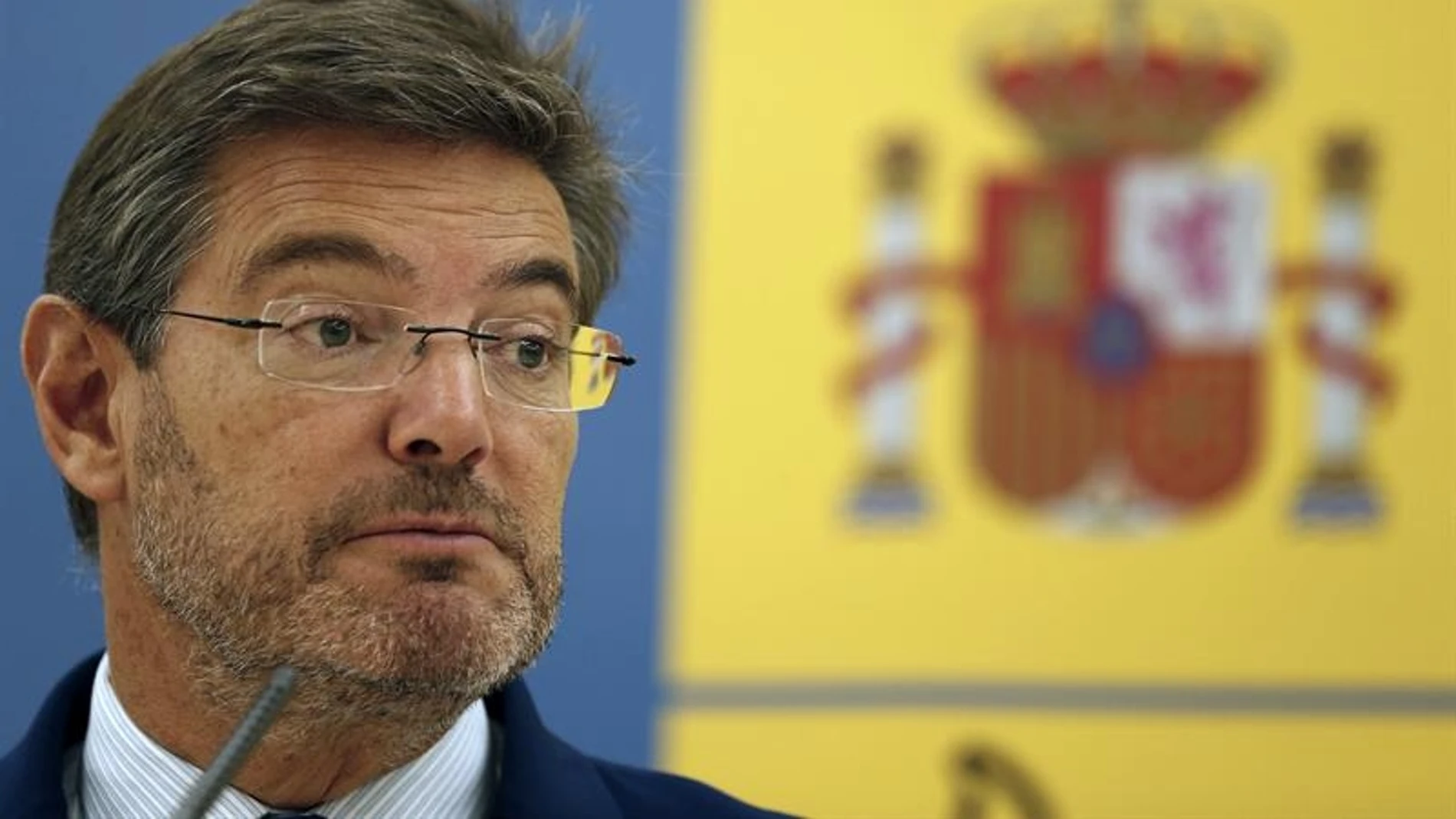 El ministro de Justicia, Rafael Catalá El ministro de Justicia, Rafael Catalá