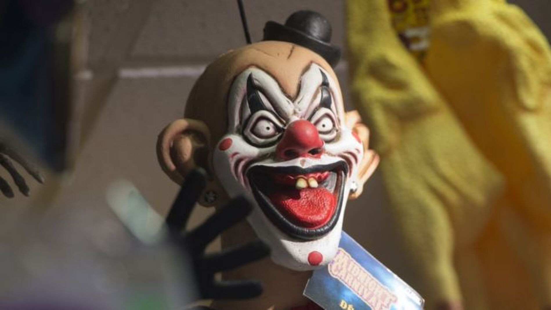 Imagen de un 'payaso diab&oacute;lico'