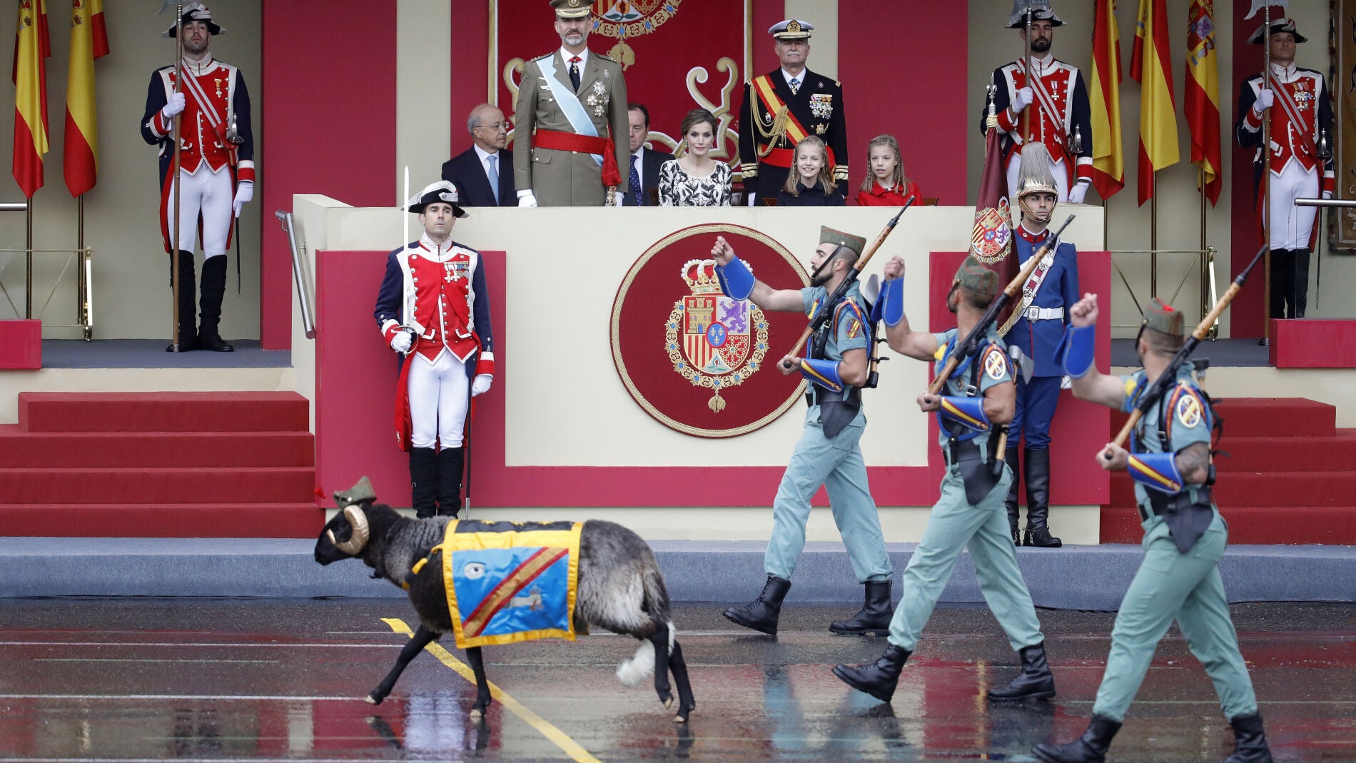 'Miura', la cabra de la legi&oacute;n