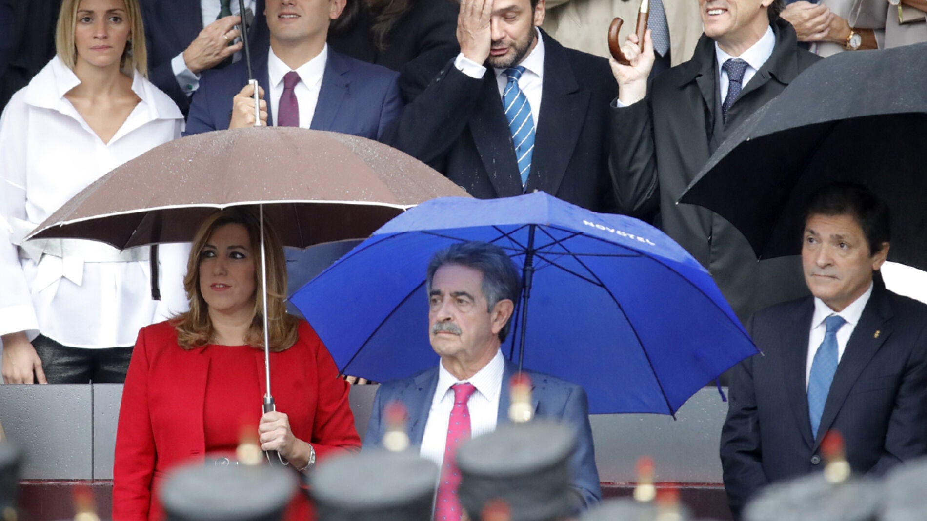 Susana D&iacute;az en el D&iacute;a de la Fiesta Nacional