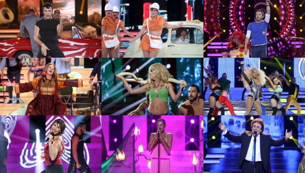 ¡Vota por la mejor actuación de la segunda gala de la quinta edición de 'Tu cara me suena'!