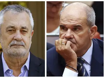 Fotografías de archivo de los expresidentes socialistas andaluces José Antonio Griñán y su antecesor, Manuel Chaves. Fotografías de archivo de los expresidentes socialistas andaluces José Antonio Griñán y su antecesor, Manuel Chaves.