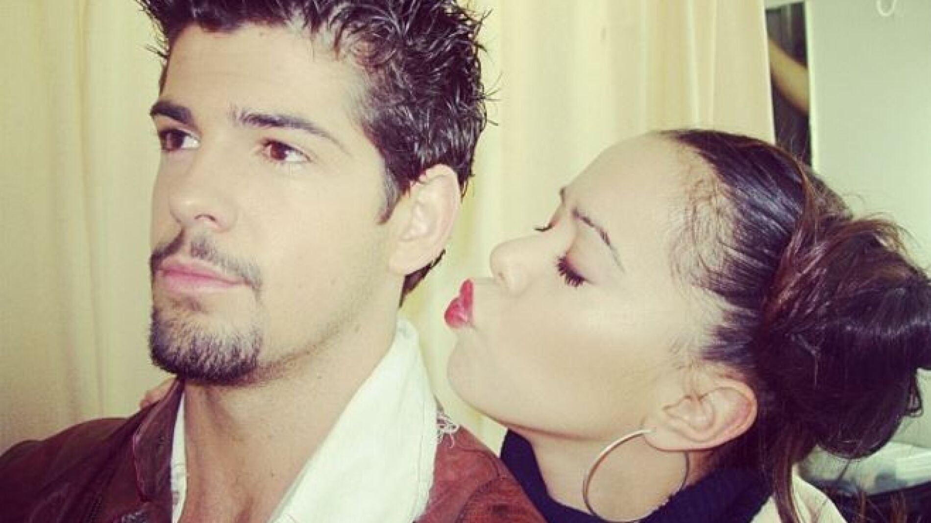 Beatriz Luengo y Miguel &Agrave;ngel Mu&ntilde;oz comparten una bonita amistad