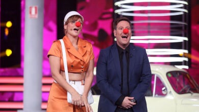 Rosa López imita a la perfección la risa de Trancas y Barrancas de 'El Hormiguero 3.0'