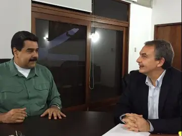 Maduro se reúne con Zapatero Maduro se reúne con Zapatero