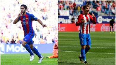 Luis Suárez iguala a Griezmann en la tabla de goleadores de la Liga