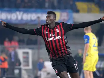M'Baye Niang celebra su gol ante el Chievo M'Baye Niang celebra su gol ante el Chievo