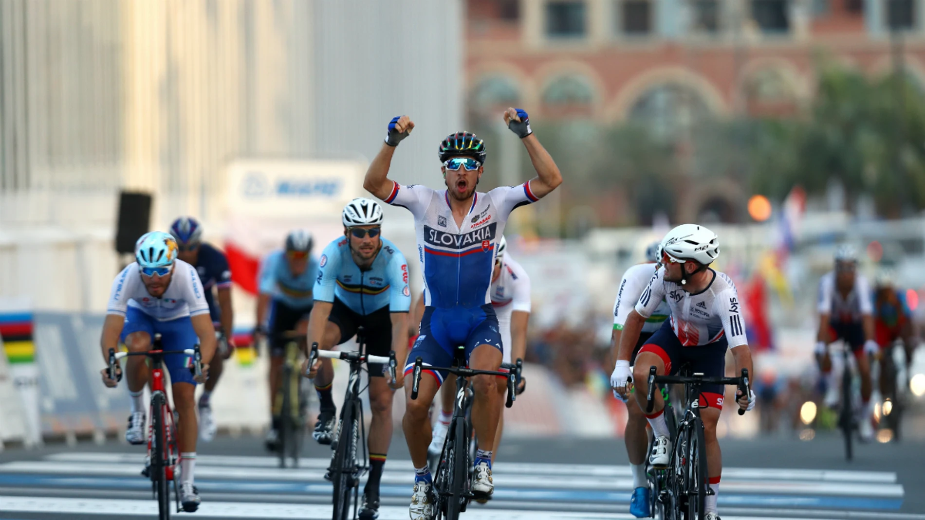 Sagan gana el Mundial de ciclismo en ruta Sagan gana el Mundial de ciclismo en ruta