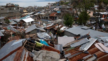 Devastación en Haití