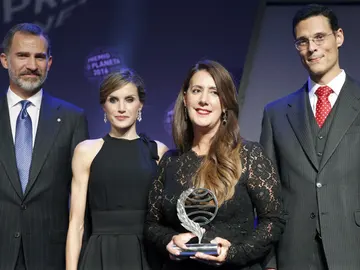 Los Reyes, con Dolores Redondo y Marcos Chicot Los Reyes, con Dolores Redondo y Marcos Chicot