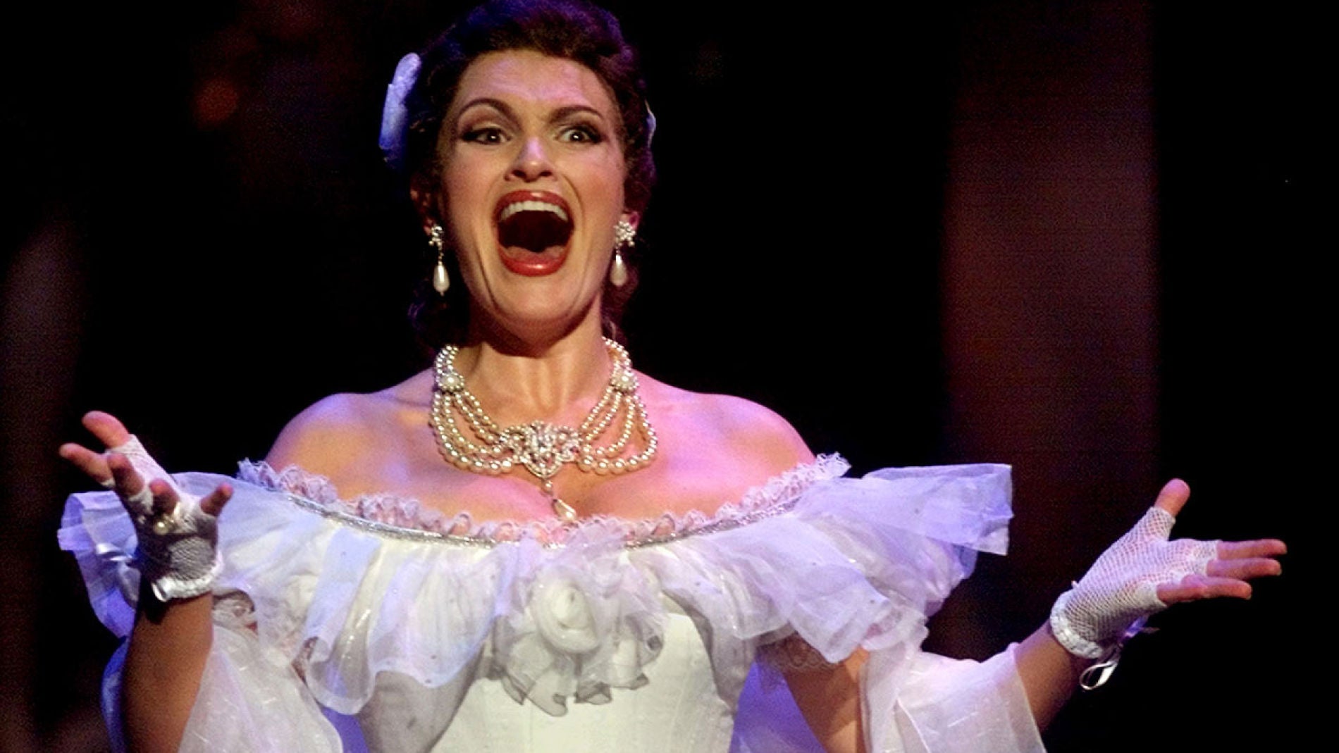 Imagen de archivo de Ainhoa Arteta en concierto